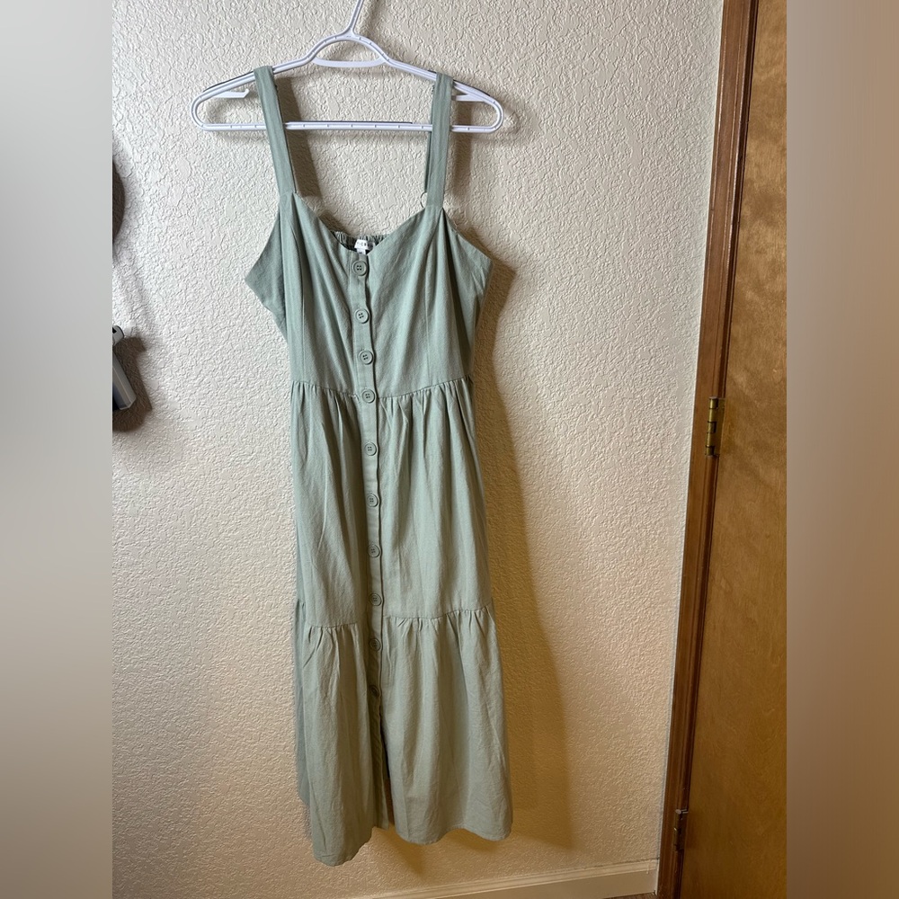 Baltic born sage green dress